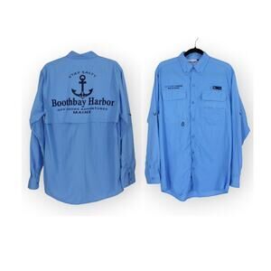 Medium SpicyTuna BOOTHBAYHARBOR MAINE Fish Boat Sail LongSleeve